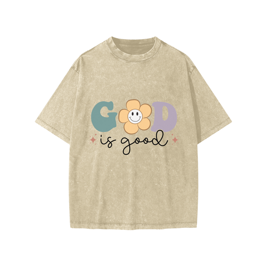 God is good kids shirt,Faith-based kids clothing,Cute Christian kids apparel
