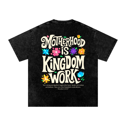 Motherhood is kingdom work shi,Christian motherhood tee,Encouraging motherhood shirt